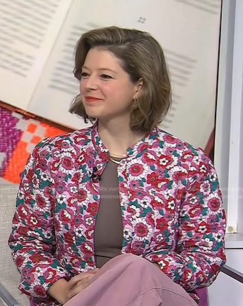 Lindsay Lynch’s floral jacket on Today
