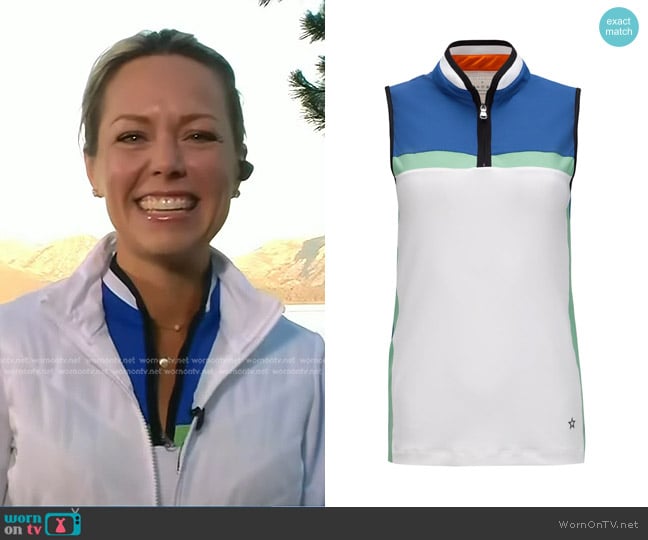 Lohla Sport The Kelsey Sleeveless Top worn by Dylan Dreyer on Today