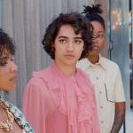 Marco’s pink ruffled blouse on Glamorous