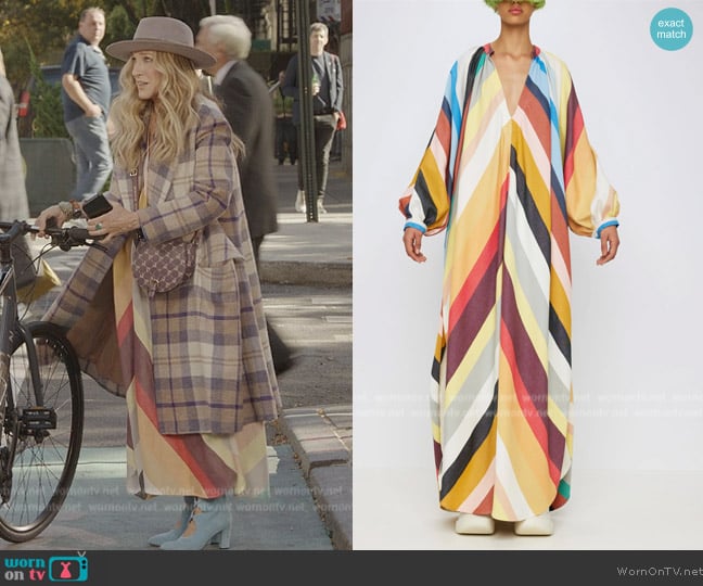 Marrakshi Life Touareg Dress worn by Carrie Bradshaw (Sarah Jessica Parker) on And Just Like That
