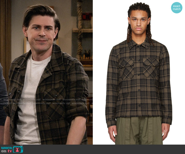 Naked & Famous Denim Work Shirt worn by Jesse (Christopher Lowell) on How I Met Your Father