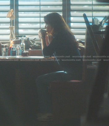 Nancy’s white sneakers on Nancy Drew