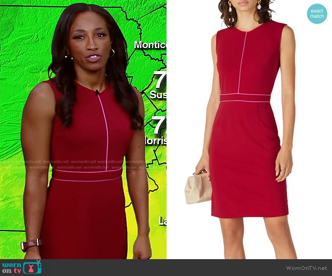 Of Mercer Russell Dress worn by Brittany Bell on Good Morning America