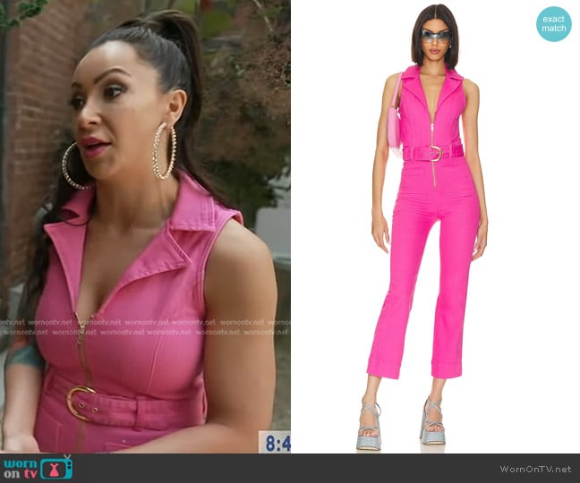 Show Me Your Mumu Jacksonville Cropped Jumpsuit worn by Jennifer Stojkovic on Good Morning America