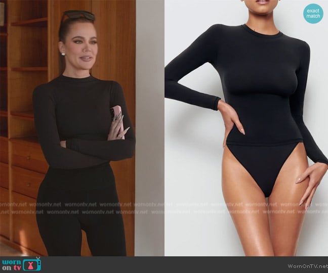 Skims Fits Everybody T-Shirt worn by Khloe Kardashian (Khloe Kardashian) on The Kardashians