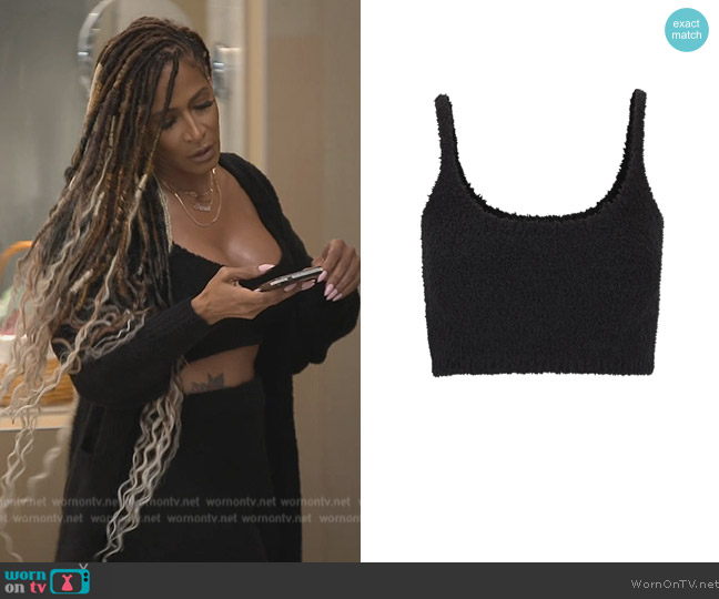 Skims Knit Bralette tank worn by Sheree Whitefield on The Real Housewives of Atlanta