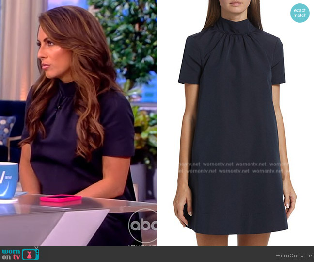 Staud Mini Ilana Dress worn by Alyssa Farah Griffin on The View