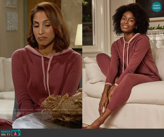Summersalt The Coziest Cashmere Blend Hoodie