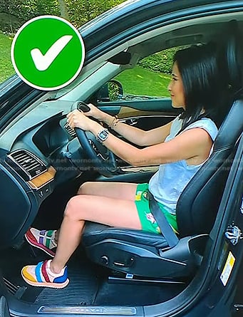 Vicky’s green floral shorts and multicolor sneakers on Today