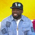 50 Cent’s embroidered denim jacket on Today