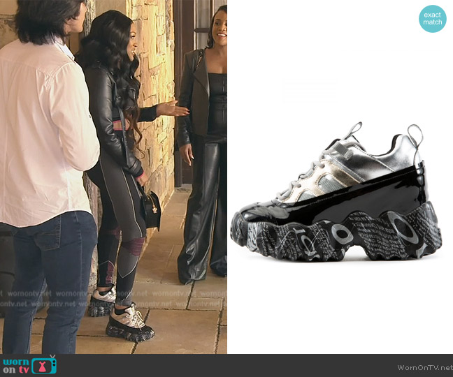 Anthony Wang Platform Sneakers worn by Drew Sidora on The Real Housewives of Atlanta