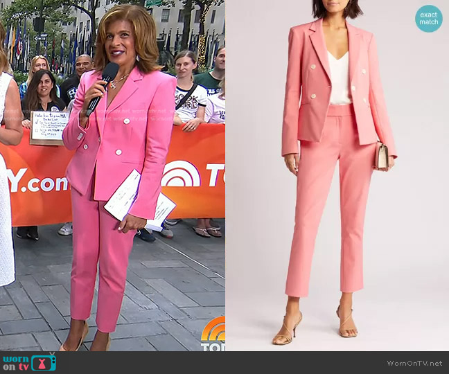 Argent Crossover Blazer worn by Hoda Kotb on Today