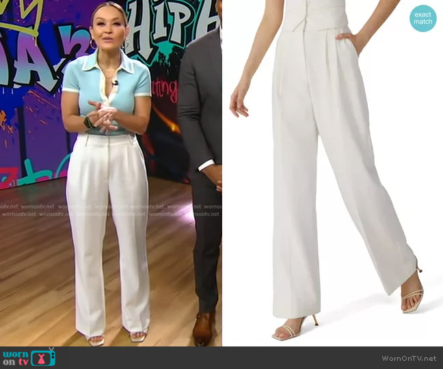 Favorite Daughter The Favorite Pants worn by Eva Pilgrim on Good Morning America