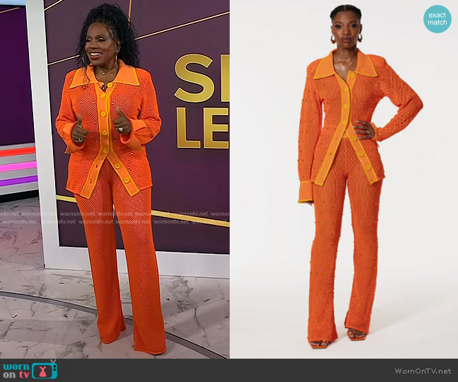 Hanifa Helena Set II worn by Sheryl Lee Ralph on Today