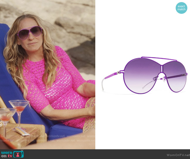 Mykita Studio Studio 12.5 worn by Carrie Bradshaw (Sarah Jessica Parker) on And Just Like That