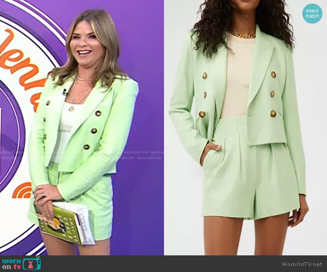 Veronica Beard Nevis Jacket worn by Jenna Bush Hager on Today