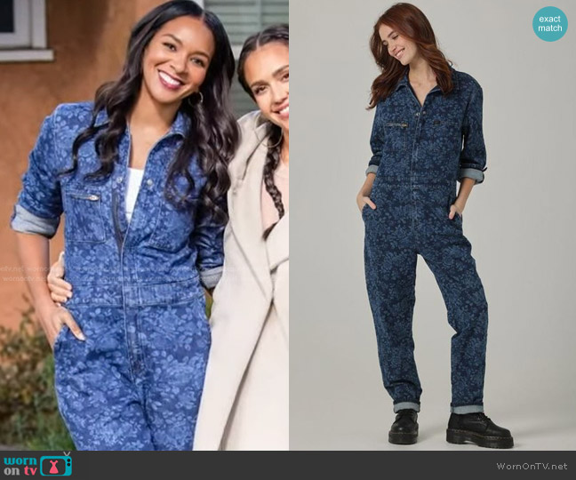 Lee Vintage Modern Union-Alls worn by Lizzy Mathis on Good Morning America