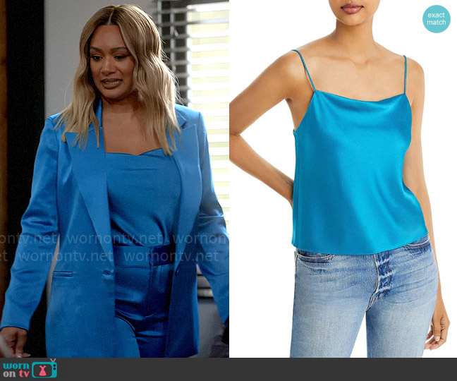 Alice + Olivia Harmon Camisole worn by Fatima (Crystal Hayslett) on Tyler Perrys Sistas