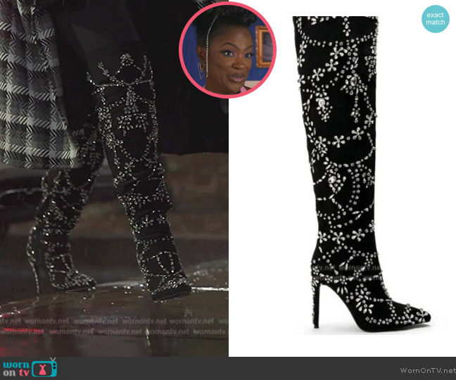 Azalea Wang Keeping It Rhinestone worn by Kandi Burruss on The Real Housewives of Atlanta