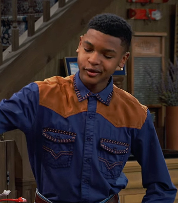 Bill’s cowboy embroidered shirt on Bunkd