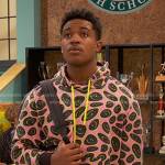 Booker’s pink smiley face hoodie on Ravens Home