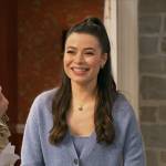 Carly’s blue cardigan on iCarly