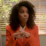 Dr Edith Horne’s red blazer and pants on Grown-ish