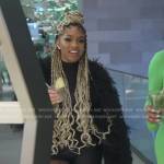Drew’s GG mesh leggings on The Real Housewives of Atlanta