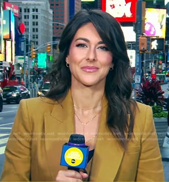 Erielle’s khaki blazer on Good Morning America