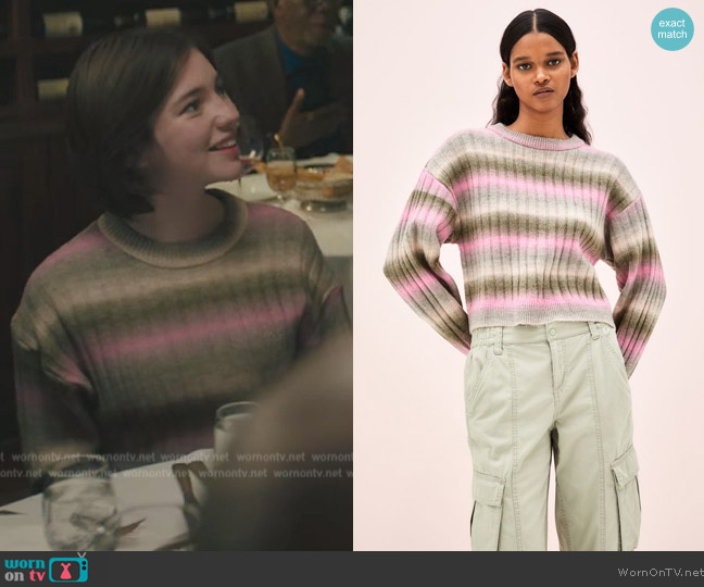 H&M Rib-knit Sweater worn by (Alexa Swinton) on Billions