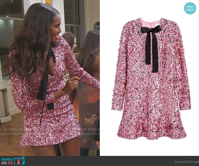 H&M Sequined Dress worn by Ubah Hassan on The Real Housewives of New York City