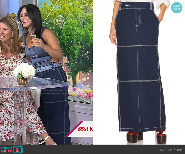 Helsa Maxi Dress worn by Donna Farizan on Today