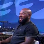 Jeezy’s black Prada vest on Good Morning America