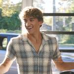 Jeremiah’s blue plaid shirt on The Summer I Turned Pretty