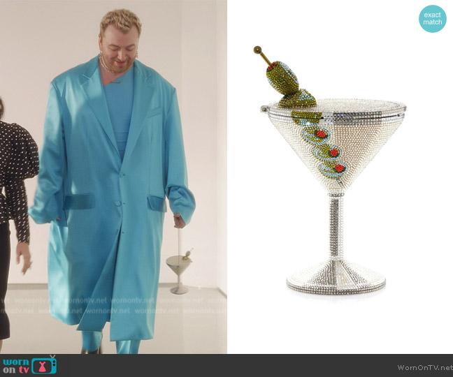 Judith Leiber Martini Clutch worn by (Sam Smith) on And Just Like That