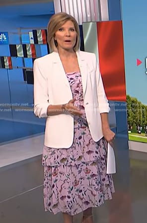 Kate’s pink floral dress on NBC News