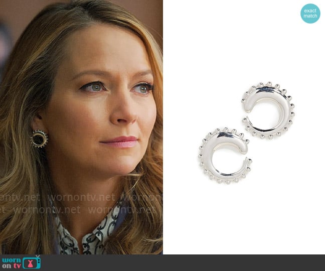 Khiry Khartoum Embellished Studs worn by Lorna Crane (Becki Newton) on The Lincoln Lawyer