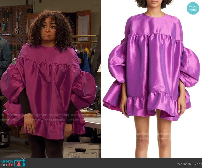 Kika Vargas Gina Baby Doll Dress worn by Raven Baxter (Raven-Symoné) on Ravens Home