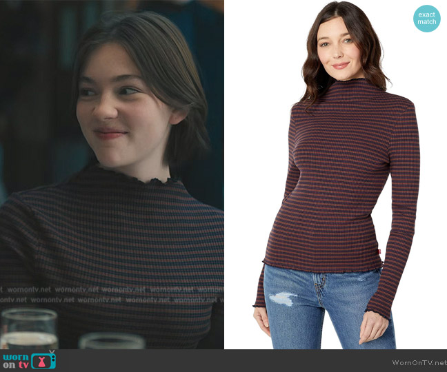 Levis Flora Mock Neck worn by (Alexa Swinton) on Billions