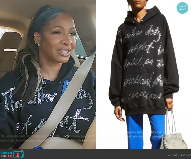 Libertine A Hymn To The Moon Hoodie Pullover Sweatshirt worn by Sheree Whitefield on The Real Housewives of Atlanta