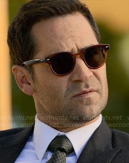 Mickey’s round sunglasses on The Lincoln Lawyer