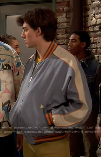 Neil’s blue bomber jacket on Ravens Home