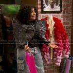 Raven’s denim cargo jeans on Ravens Home