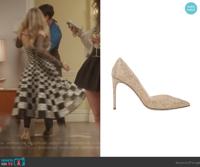 Rene Caovilla Vivienne Pumps worn by Carrie Bradshaw (Sarah Jessica Parker) on And Just Like That