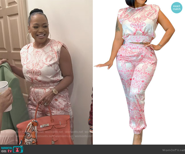 HeavKin 2 Piece Set worn by Monyeta on The Real Housewives of Atlanta