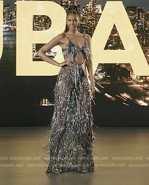 Ubah’s opening scene dress on The Real Housewives of New York City