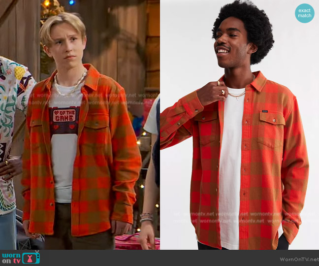 Dark Seas Dark Seas Pedro Flannel Shirt worn by Jake (Luke Busey) on Bunkd