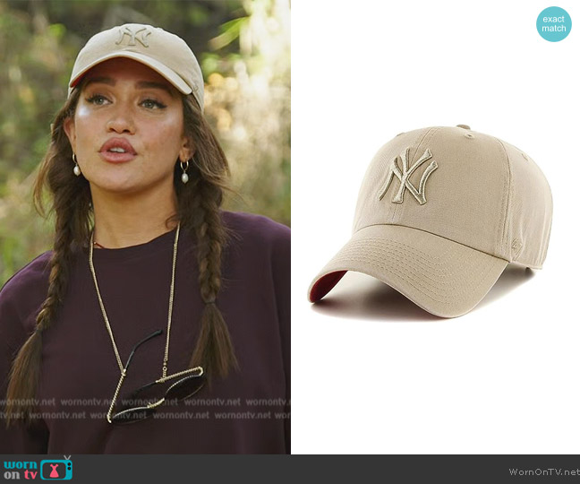Mejuri Organic Pearl Hoops worn by Brynn Whitfield on The Real Housewives of New York City