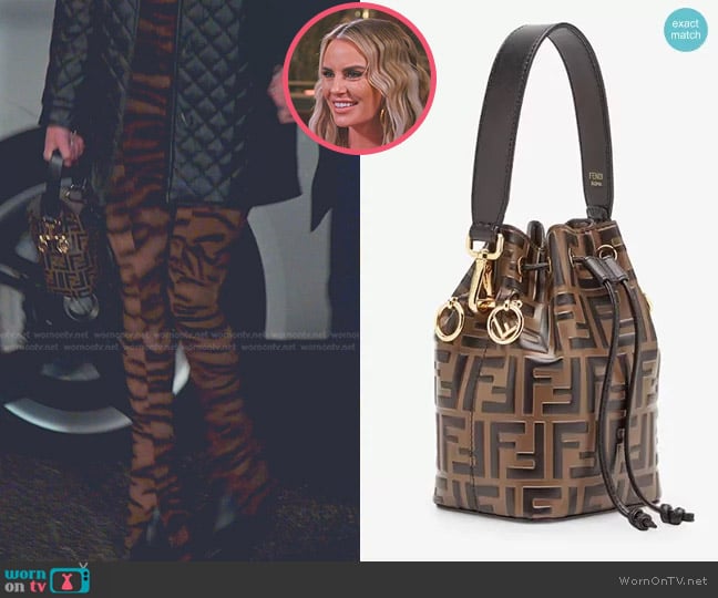 Fendi Leather Mini Bag worn by Whitney Rose on The Real Housewives of Salt Lake City