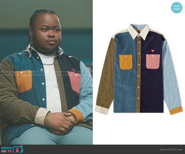 Human Made Crazy Corduroy Shirt worn by Papa (Shamon Brown) on The Chi